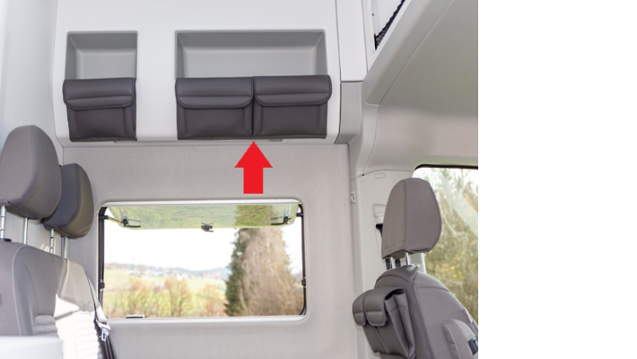 BRANDRUP® UTILITY® für Ablageschrank über Sitzgruppe rechts, Grand California 680