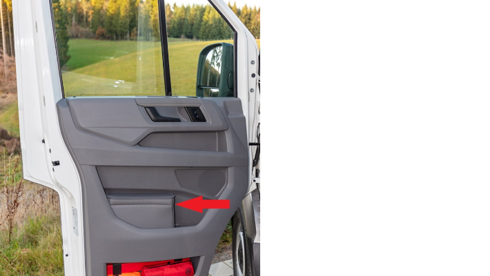 BRANDRUP® MULTIBOX® für linke Fahrerhaustür für Grand California, ab Mj.2017