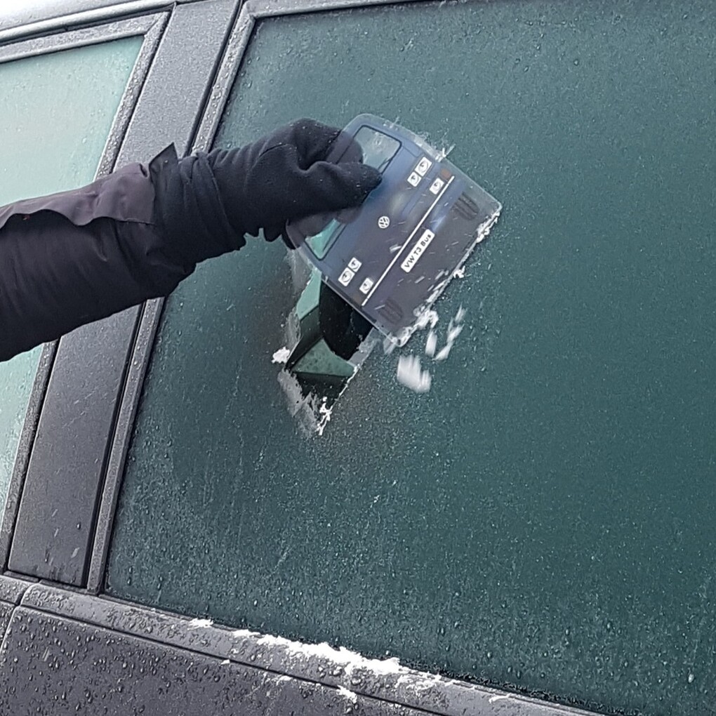 Volkswagen T3 Eiskratzer, blau
