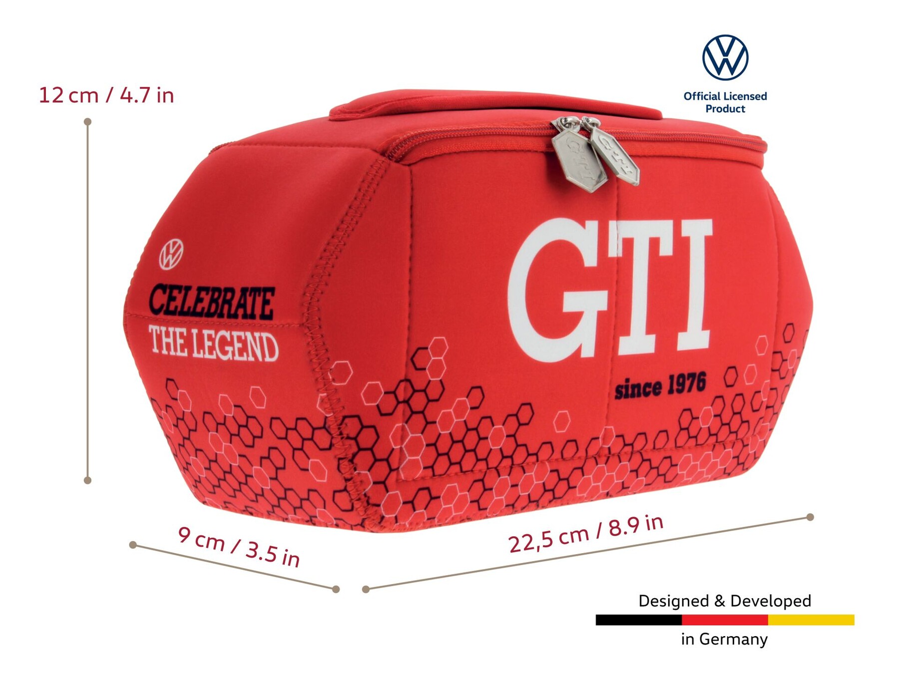 Volkswagen GTI Neoprenmäpppchen, rot
