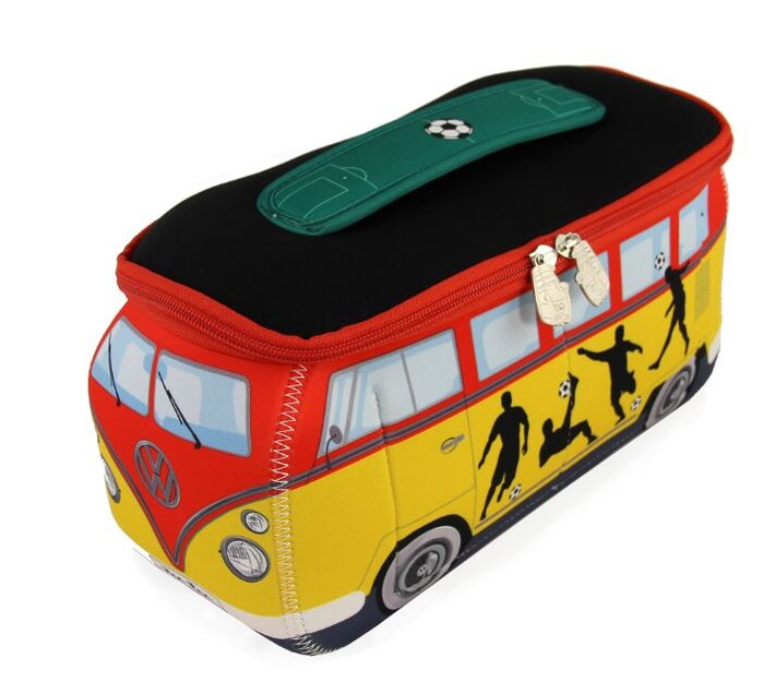 Volkswagen Bulli 3D Neopren Universaltasche "Fußball"