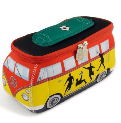 Volkswagen Bulli 3D Neopren Mäppchen "Fußball"