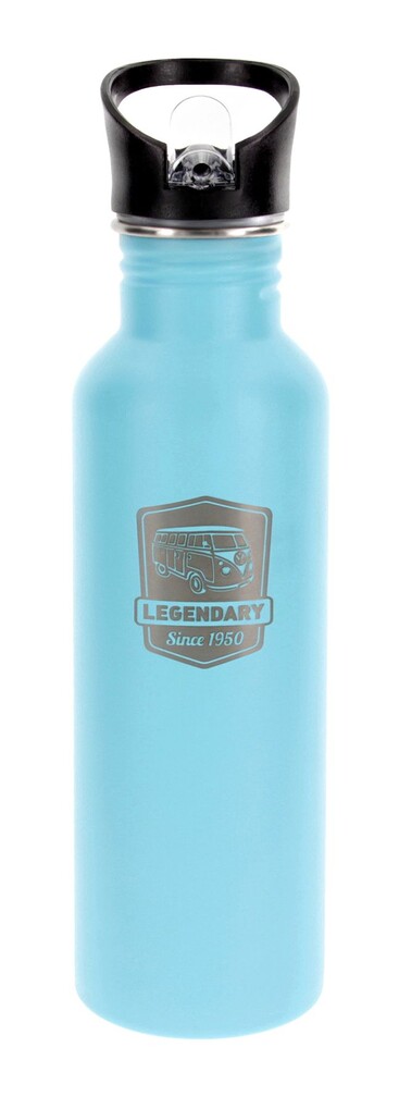 Volkswagen Edelstahl Trinkflasche, 735 ml, türkis
