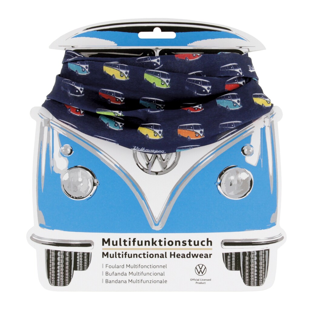 Volkswagen Multifunktionstuch, Bulli, dunkelblau