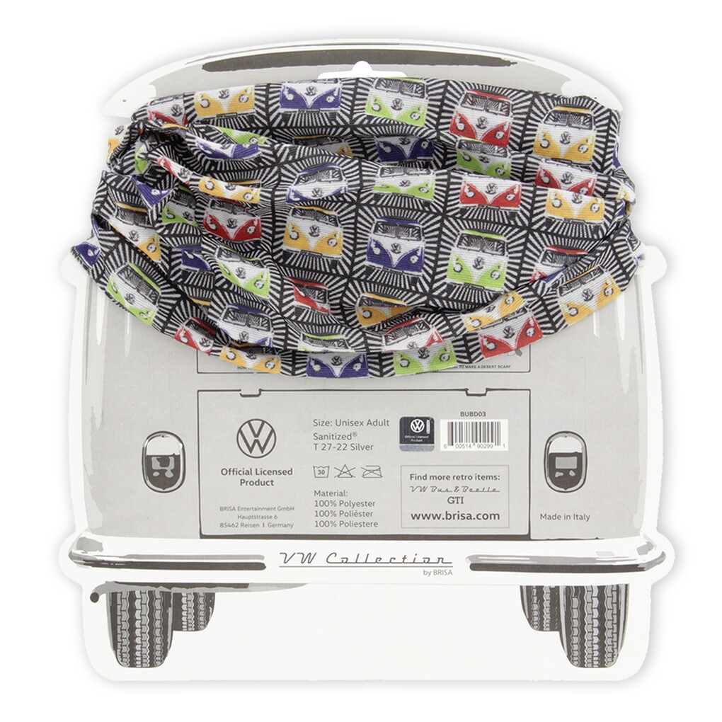 Volkswagen Multifunktionstuch, Bulli, bunt