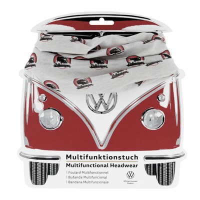 Volkswagen Multifunktionstuch, Bulli, weiß