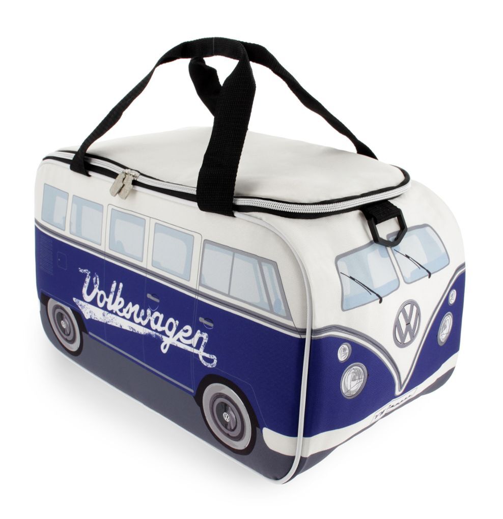 Volkswagen T1 Bus Kühltasche, 25l, Weiß/Blau