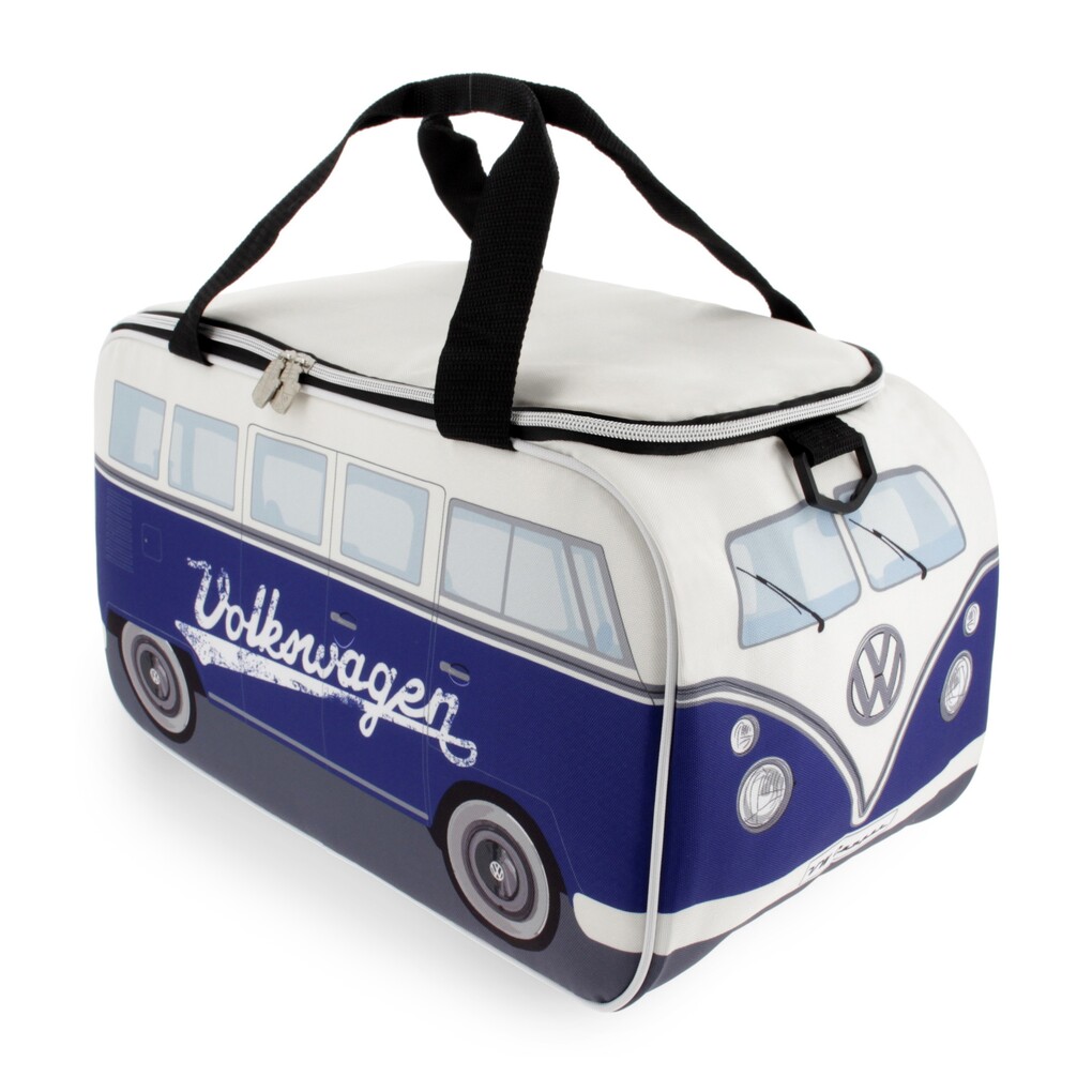 Volkswagen T1 Bus Kühltasche, 25l, Weiß/Blau