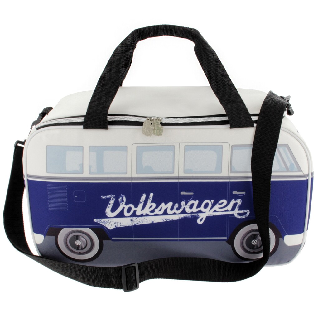 Volkswagen T1 Bus Kühltasche, 25l, Weiß/Blau