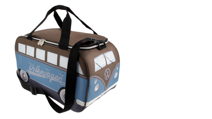 Volkswagen T1 Bus Kühltasche, 25l, Petrol/Braun