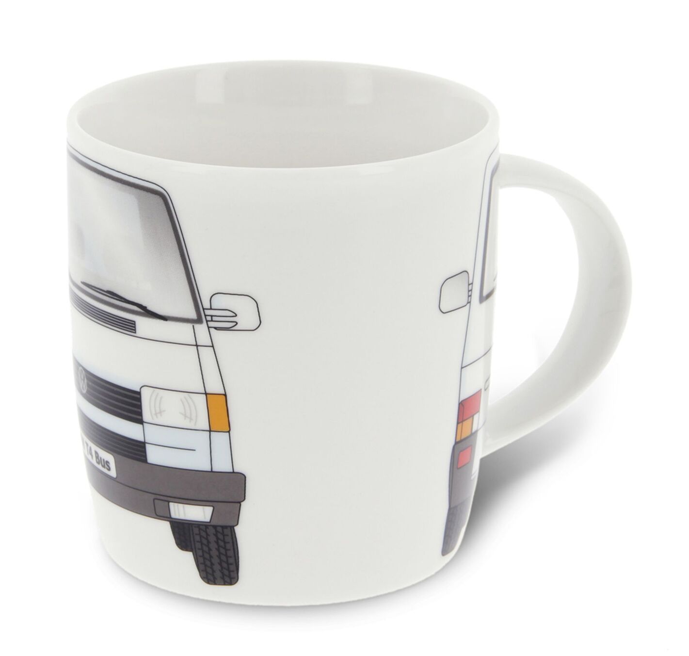 Volkswagen T4 Bus Kaffeetasse in Geschenkbox weiß