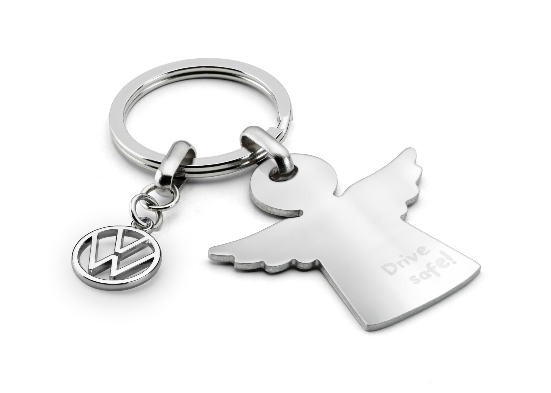 Volkswagen Schlüsselanhänger, Schutzengel, Heritage, silber