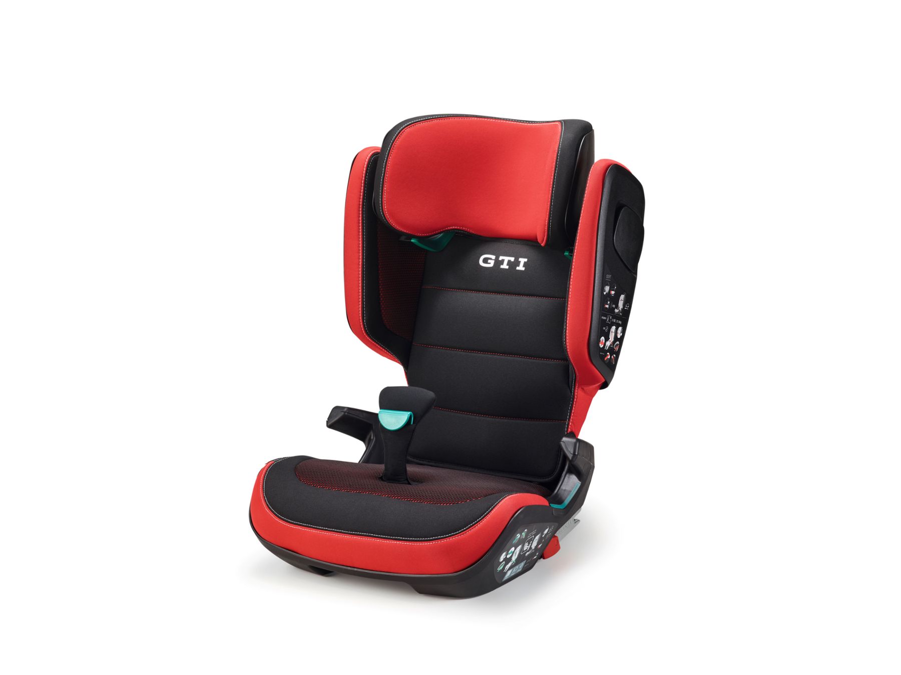 Volkswagen Original i-SIZE Kindersitz, GTI Kidfix, Kinder 3 1/2-12 Jahre/100-150cm,nach Norm R129