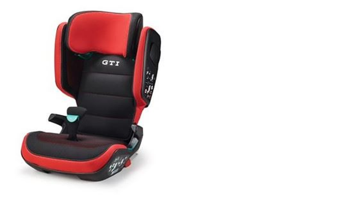 Volkswagen Original i-SIZE Kindersitz, GTI Kidfix, Kinder 3 1/2-12 Jahre/100-150cm,nach Norm R129