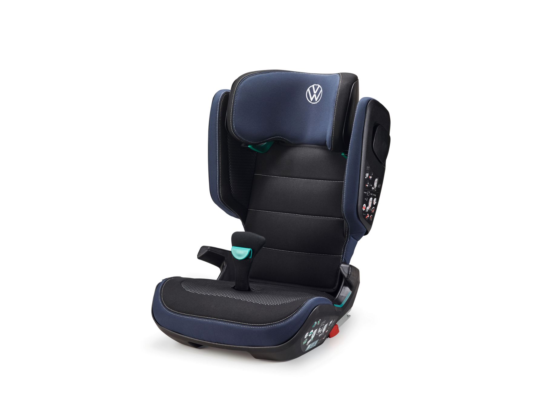 Volkswagen Original i-SIZE Kindersitz, Kidfix, Kinder 3 1/2 - 12 Jahre/100-150cm, nach Norm R129