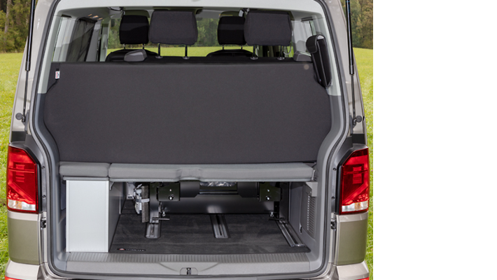 BRANDRUP® iXTEND® Faltbett für T6.1 Multivan und California Beach