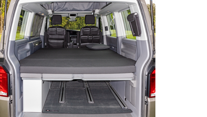 BRANDRUP® iXTEND® Faltbett für T5/T6 Multivan und California Beach