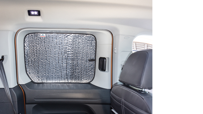 BRANDRUP® ISOLITE® Inside Fenster in Schiebetür links für Caddy 5