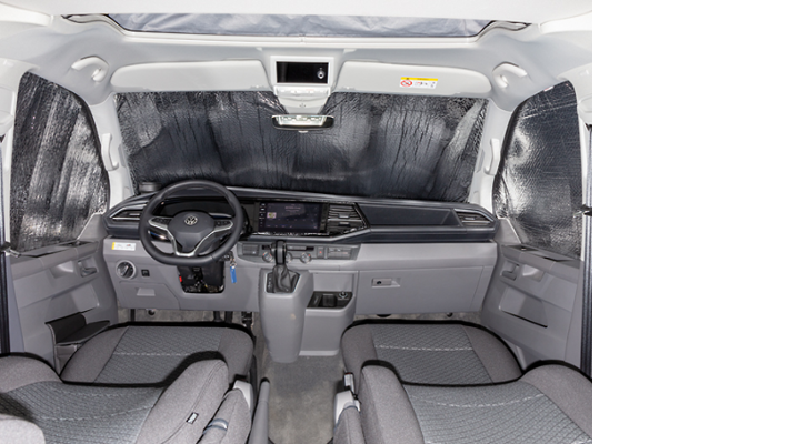 BRANDRUP® ISOLITE® Inside für Fahrerhausfenster beim T6.1, 3-teilig