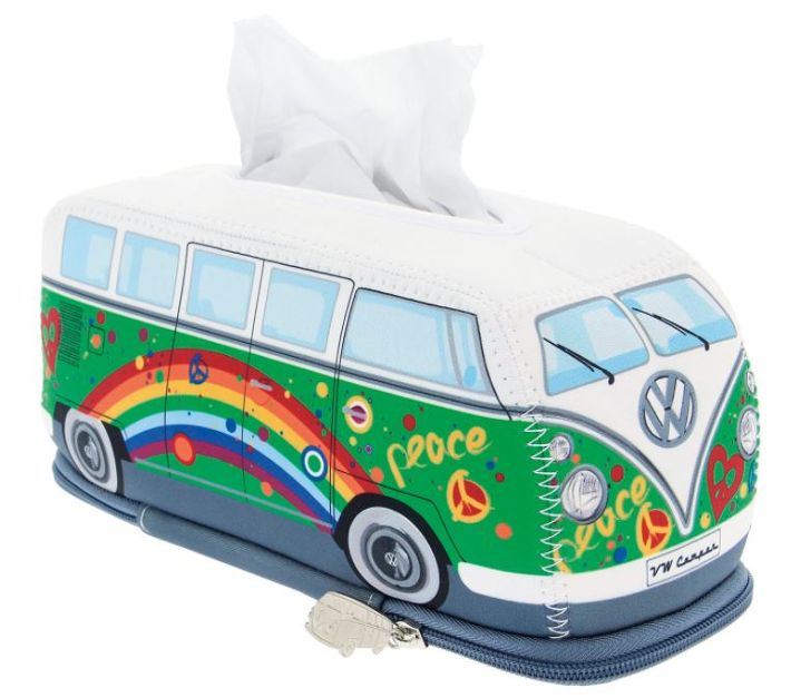 Volkswagen T1 Bus Kosmetiktuchspender 'Peace'
