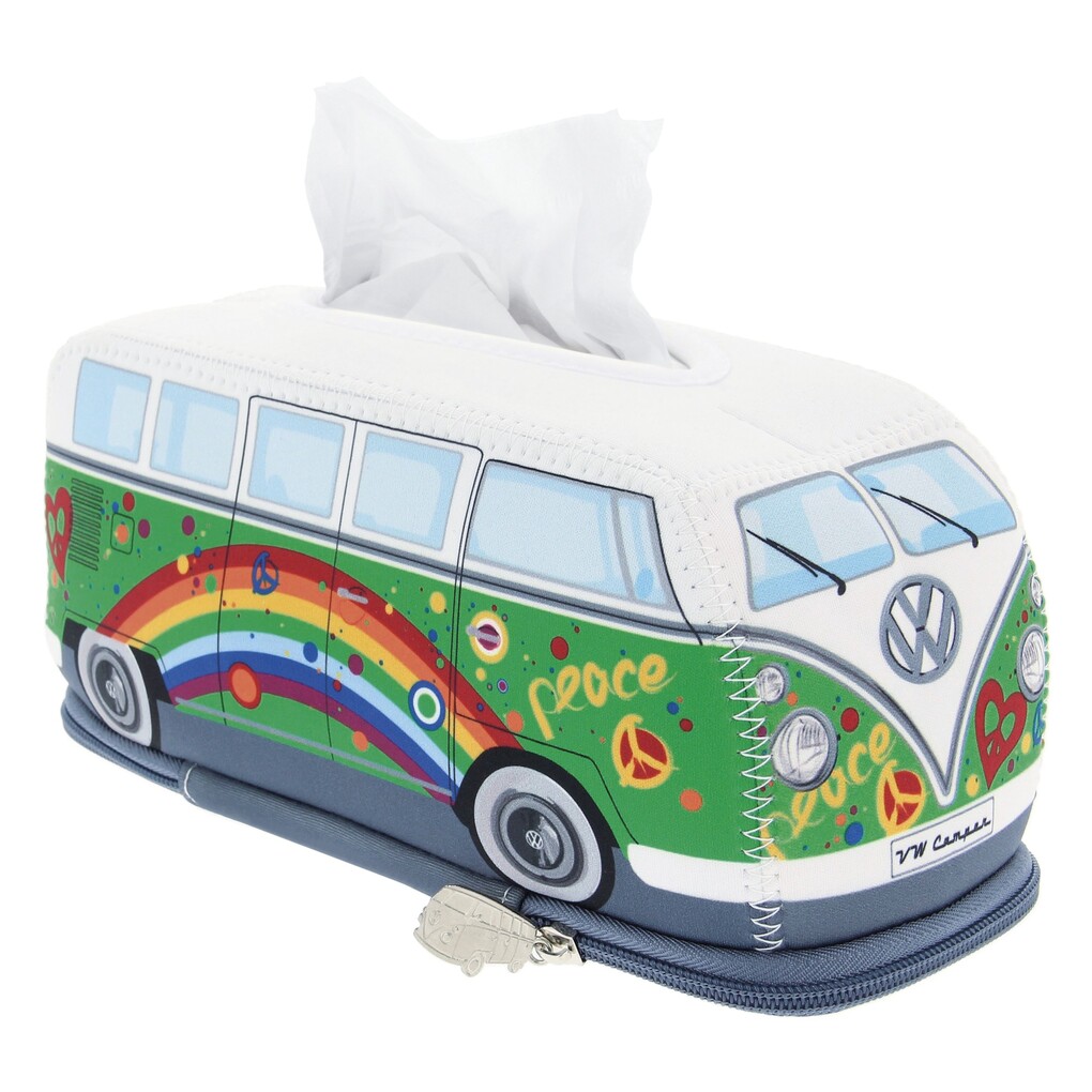 Volkswagen T1 Bus Kosmetiktuchspender 'Peace'