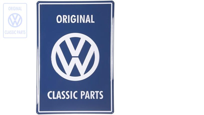 Volkswagen Classic Parts Schild