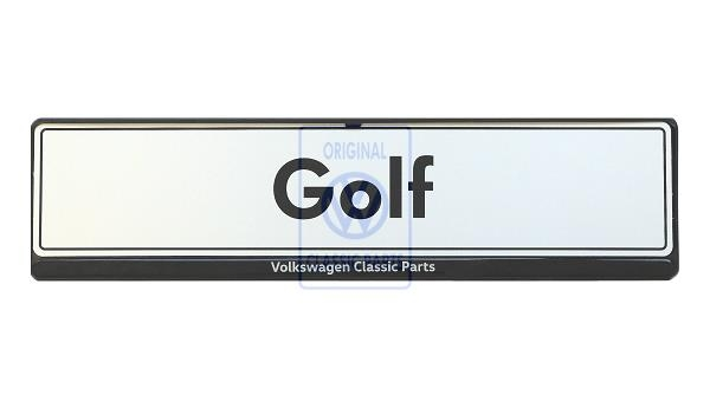 Volkswagen Classic Parts Kennzeichenträger
