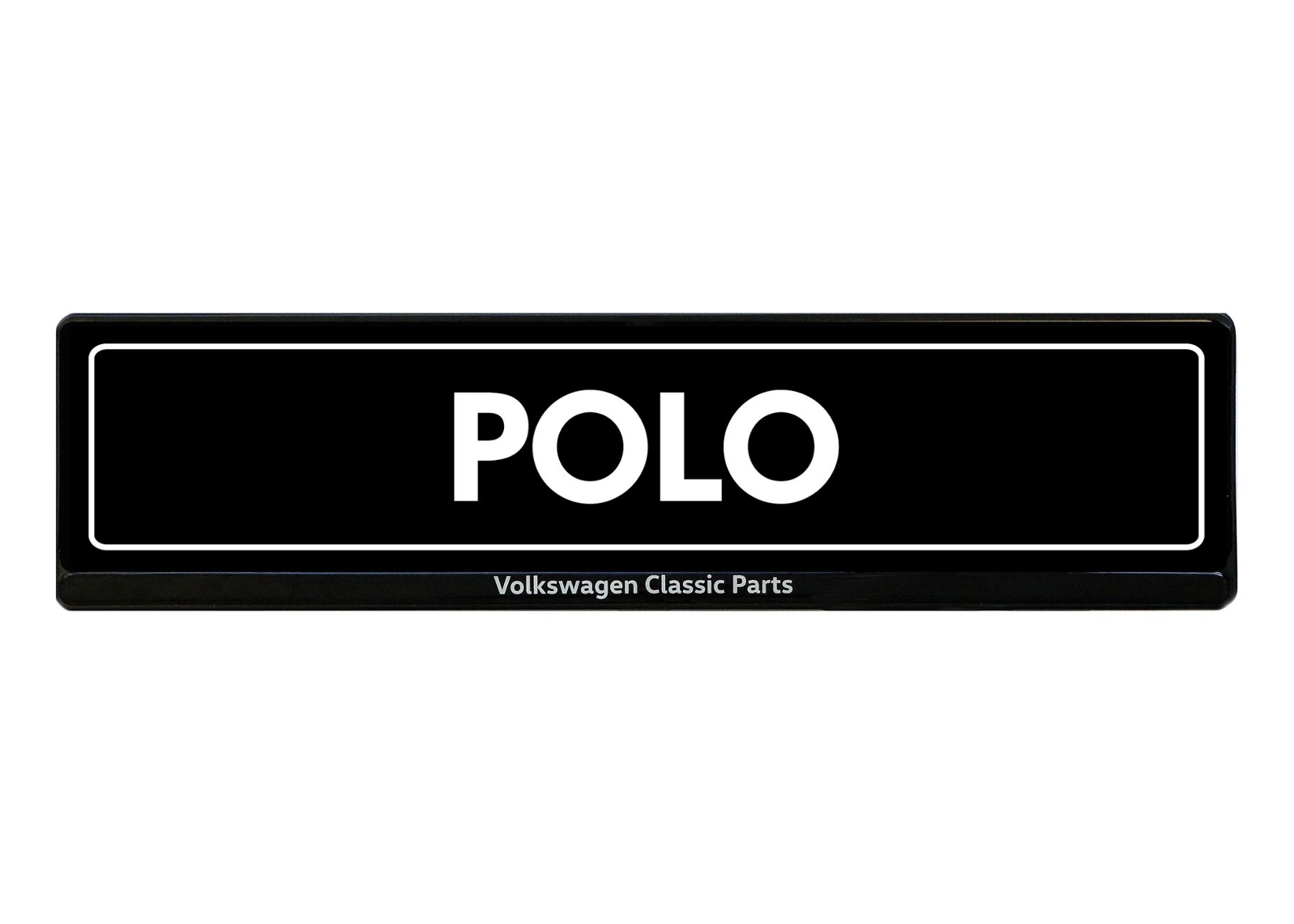 Volkswagen Classic Parts Showkennzeichen Polo