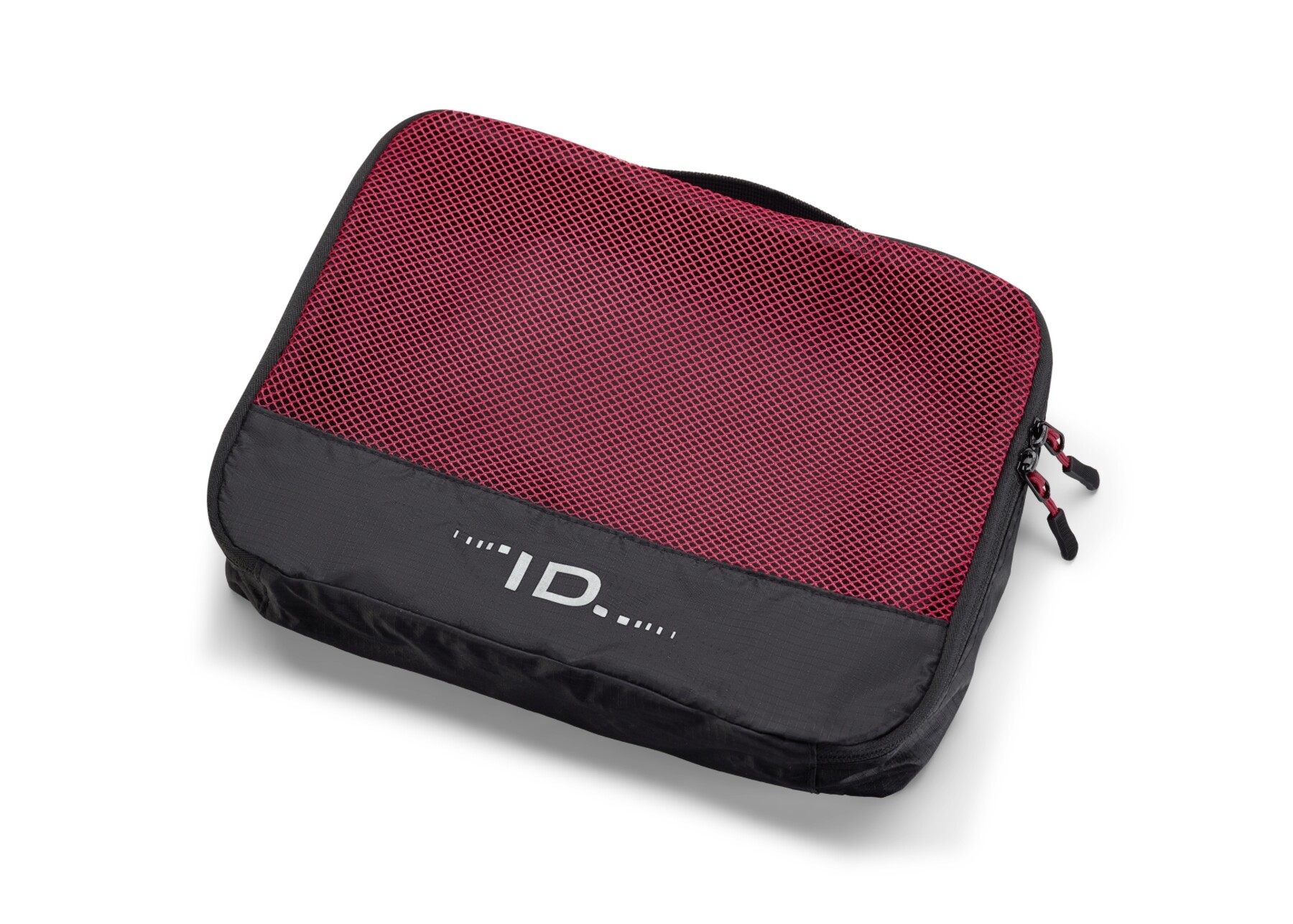 Volkswagen Packtasche für Textilien mit ID.Logo, Rot/Schwarz