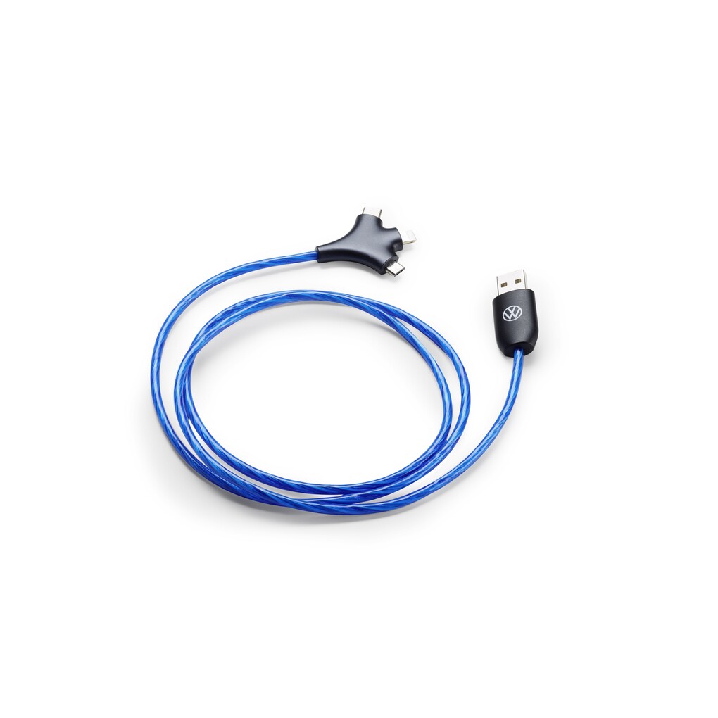 Volkswagen Original 3-in-1 Ladekabel