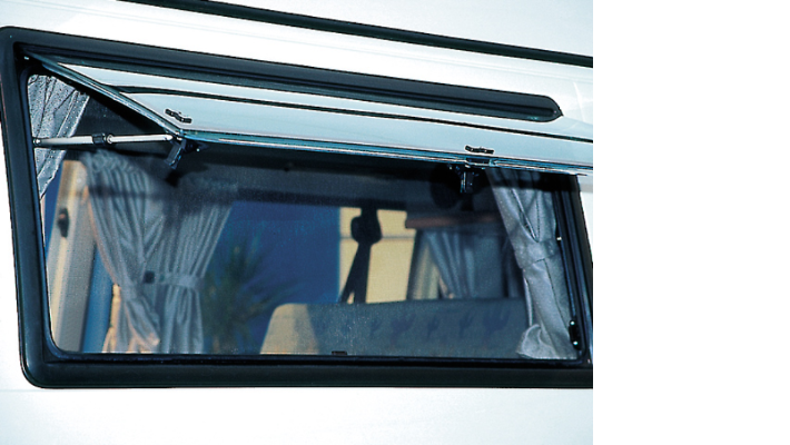 BRANDRUP® Moskitonetz für Aufstellfenster gebenüber Schiebetür für T4 California