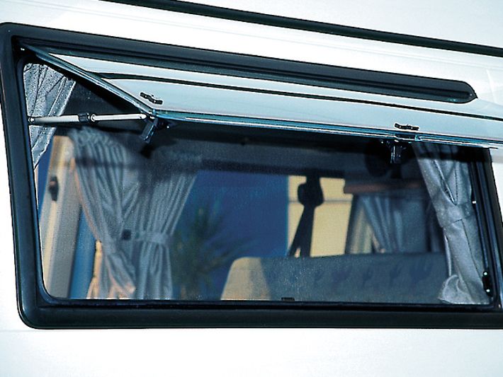 BRANDRUP® Moskitonetz für Aufstellfenster gebenüber Schiebetür für T4 California