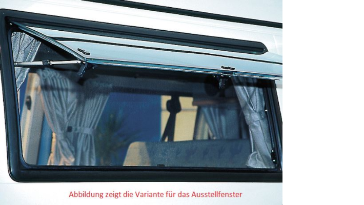 BRANDRUP® Moskitonetz für Aufstellfenster in/gebenüber Schiebetür für T4