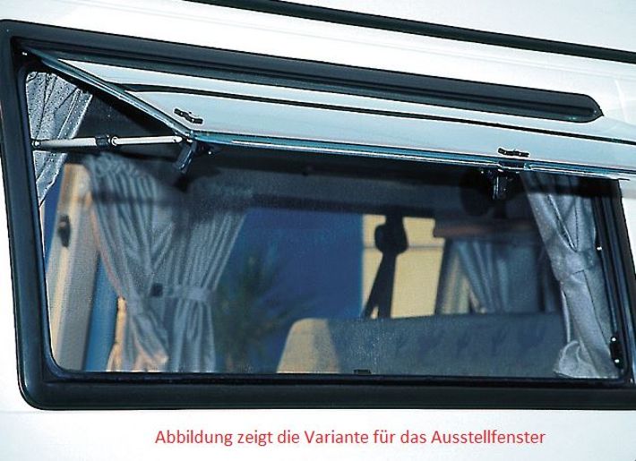 BRANDRUP® Moskitonetz für Aufstellfenster in/gebenüber Schiebetür für T4
