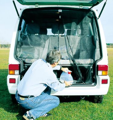 BRANDRUP® Moskitonetz für Heckklappen-Öffnung mit VW Verkleidung