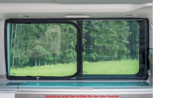 BRANDRUP® Moskitonetz für Schiebefenster rechts (Schiebetüre)