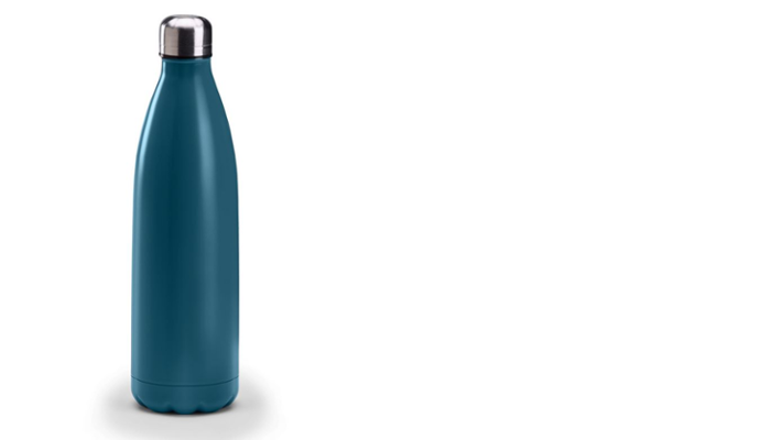 Volkswagen Edelstahl Trinkflasche, 1 Liter