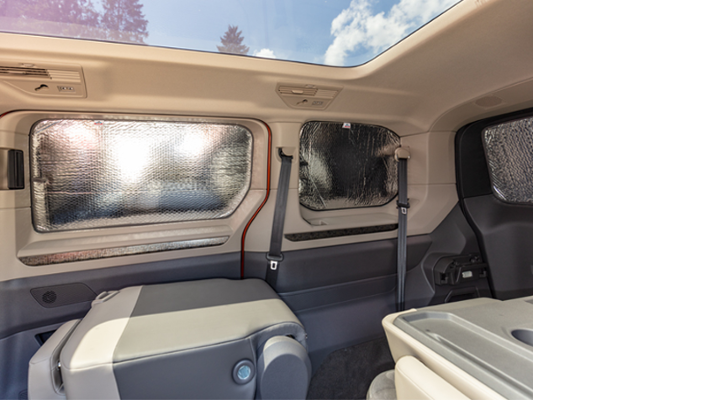 BRANDRUP® ISOLITE® Inside Seitenfenster C-D-Säule rechts,kurzer Radst.,T7 Multivan