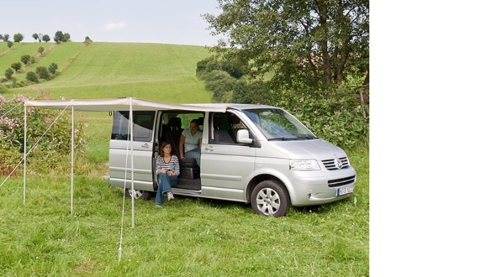 BRANDRUP® TOP-RAIL® Aluminiumprofil rechts für T6.1/T6/T5 mit kurzem Radstand