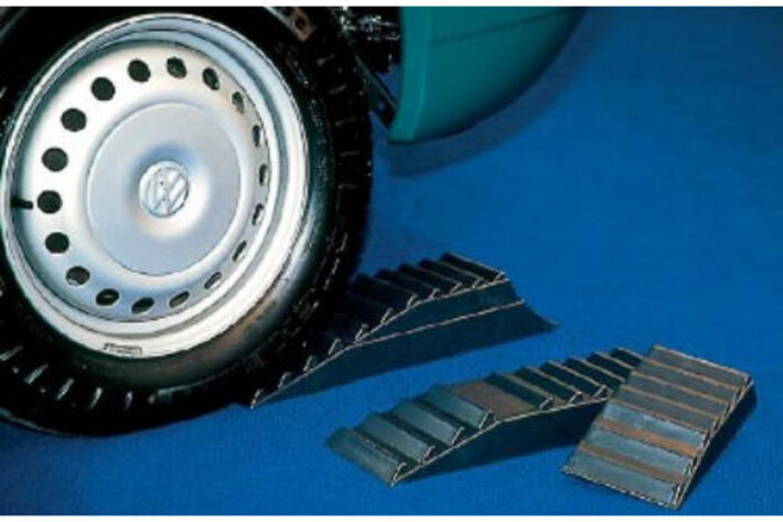 BRANDRUP® Ausgleichskeile, 4 Stück, Traglast ca. 2.000 kg pro Rad