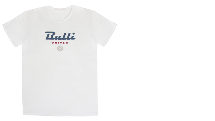 Volkswagen Bus T-Shirt Unisex - Bulli Driver, Weiß