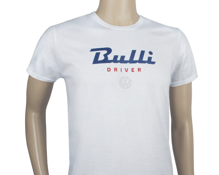 Volkswagen Bus T-Shirt Unisex - Bulli Driver, Weiß