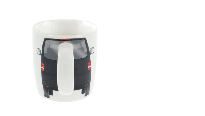 Volkswagen T5 Bus Kaffeetasse 370ml in Geschenkbox - Schwarz