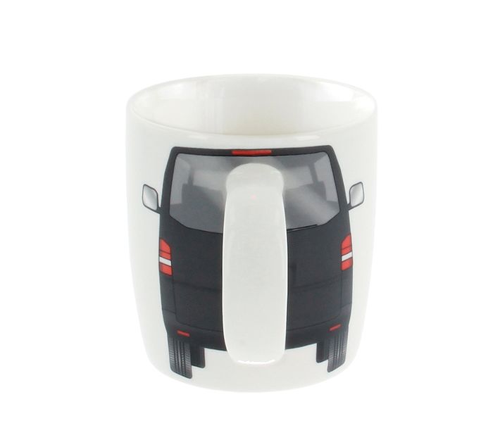 Volkswagen T5 Bus Kaffeetasse 370ml in Geschenkbox - Schwarz