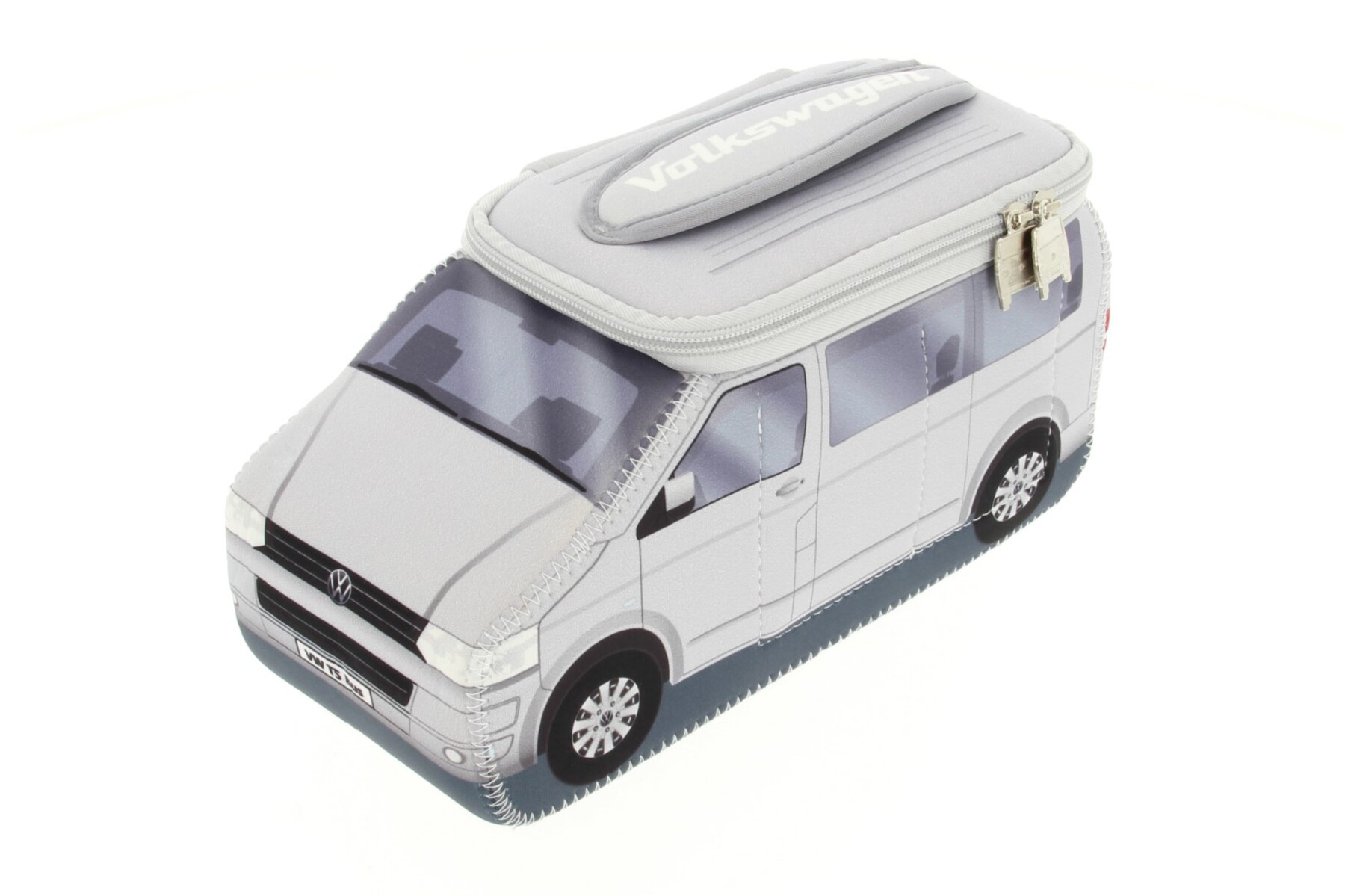 Volkswagen T5 Bus 3D Neopren Universaltasche, Silber
