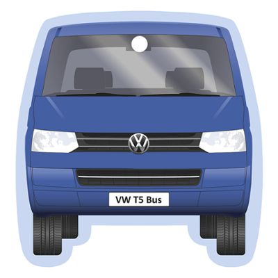 Volkswagen T5 Bus Lufterfrischer - Fresh/Blau