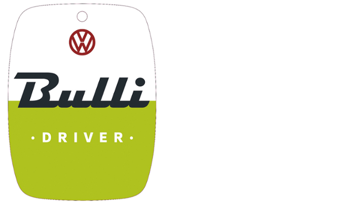 Volkswagen Bus Lufterfrischer - Grüner Apfel/Bulli Driver/Grün