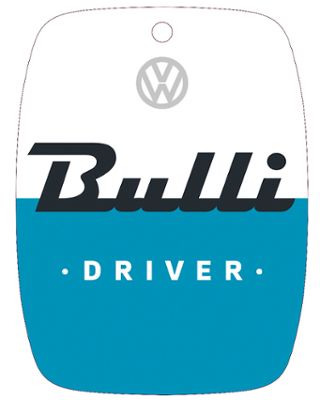 Volkswagen Bus Lufterfrischer - Fresh/Bulli Driver/Blau
