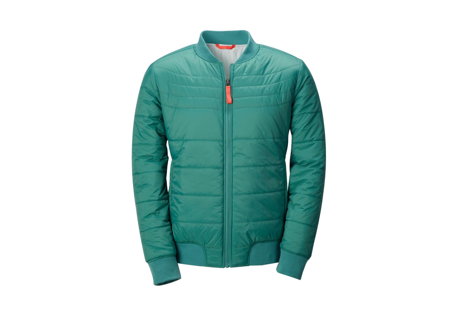 Volkswagen Herren-Wendejacke, petrol/hellgrau