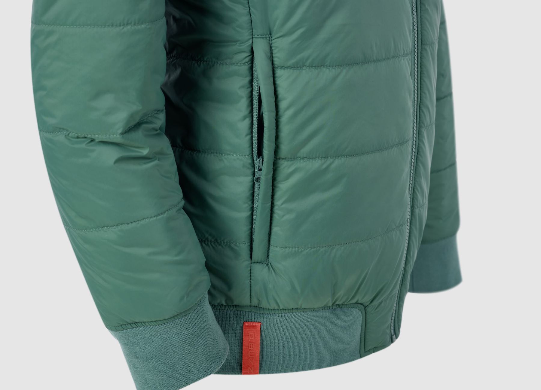 Volkswagen Herren-Wendejacke, petrol/hellgrau